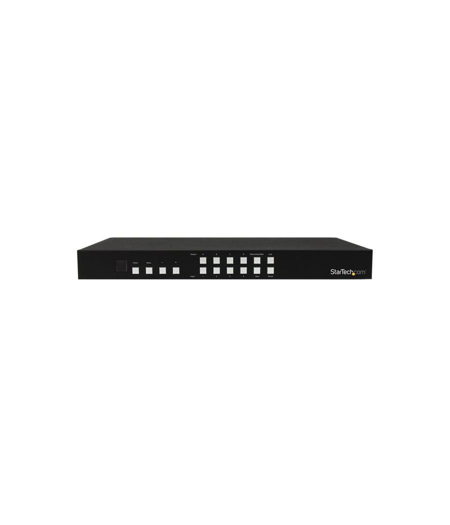 StarTech.com Switch Conmutador Matrix HDMI 4x4 con Multivisor Videowall o Imagen e Imagen PAP - Imagen 3