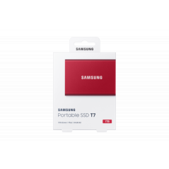 Samsung portable ssd t7 1000 gb rojo