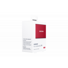 Samsung portable ssd t7 1000 gb rojo