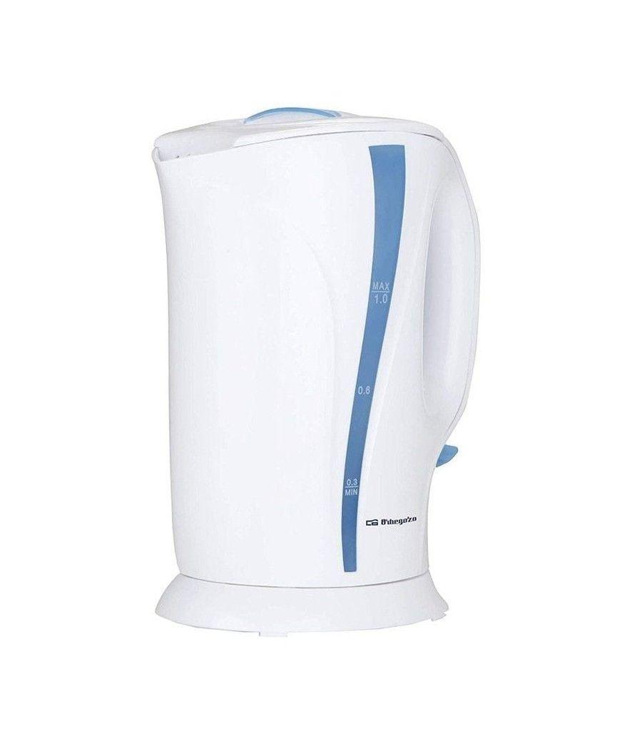 Hervidor de agua orbegozo kt 5002/ 900w/ capacidad 1l
