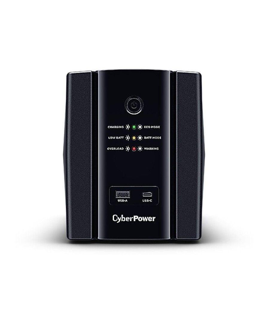 Sai línea interactiva cyberpower ut1500eg/ 1500va-900w/ 4 salidas/ formato torre