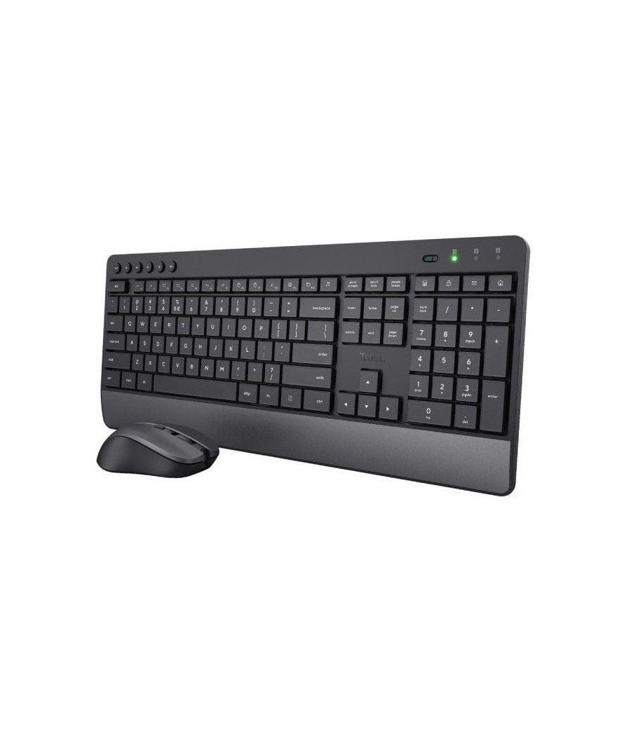 Teclado y ratón inalámbricos trust trezo