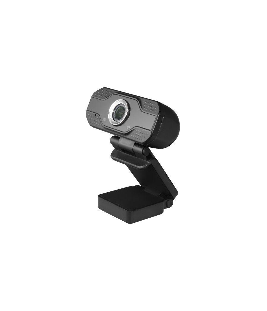 Visiotech webcam con resolucion 1080p y microfono estereo integrado usb (wc002wa-2)