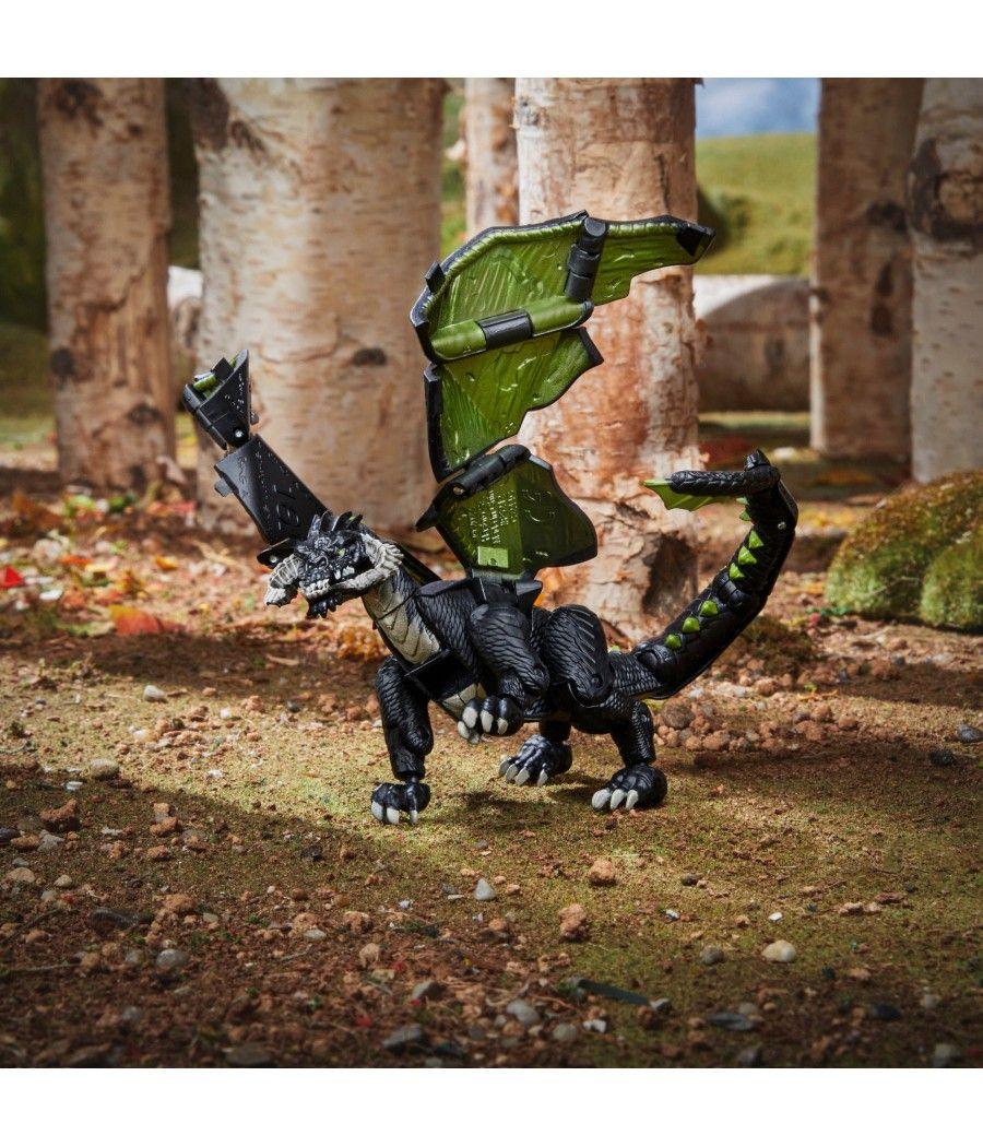 Figura hasbro dicelings dungeons & dragons : honor among thieves - black dragon