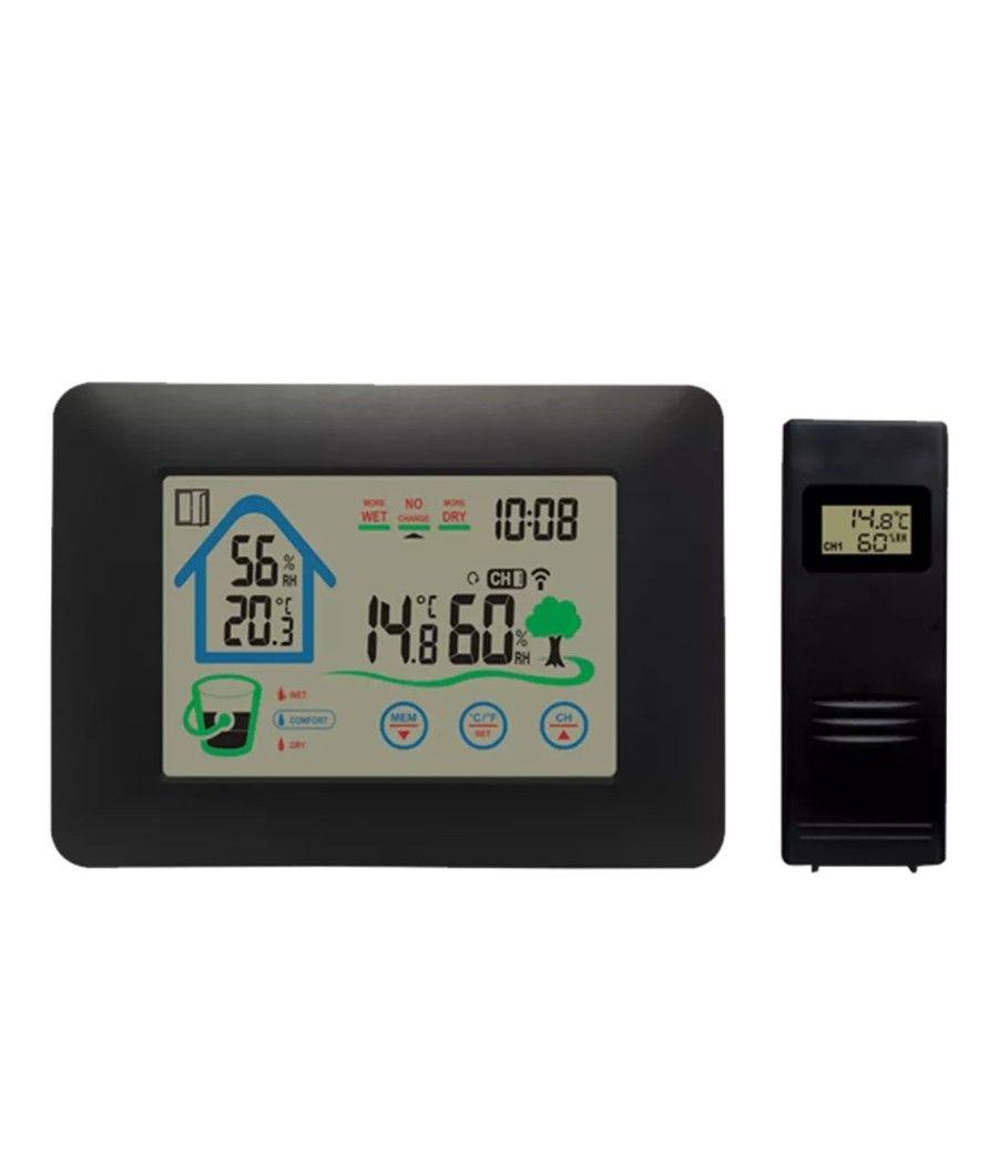 Estacion meteorologica denver ws - 520 con reloj negro