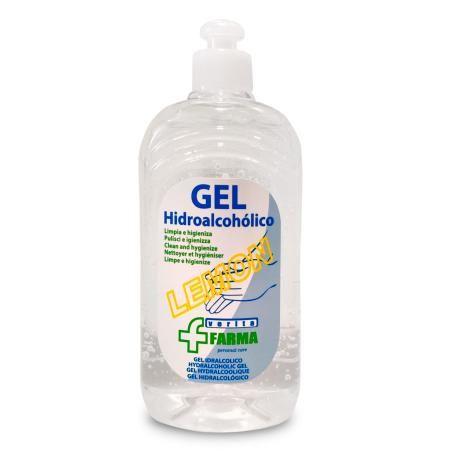 Verita farma gel hidroalcoholico 500ml aroma limon