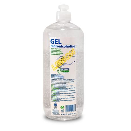 Verita farma gel hidroalcoholico 1 litro 935 g nuevo aroma a limon