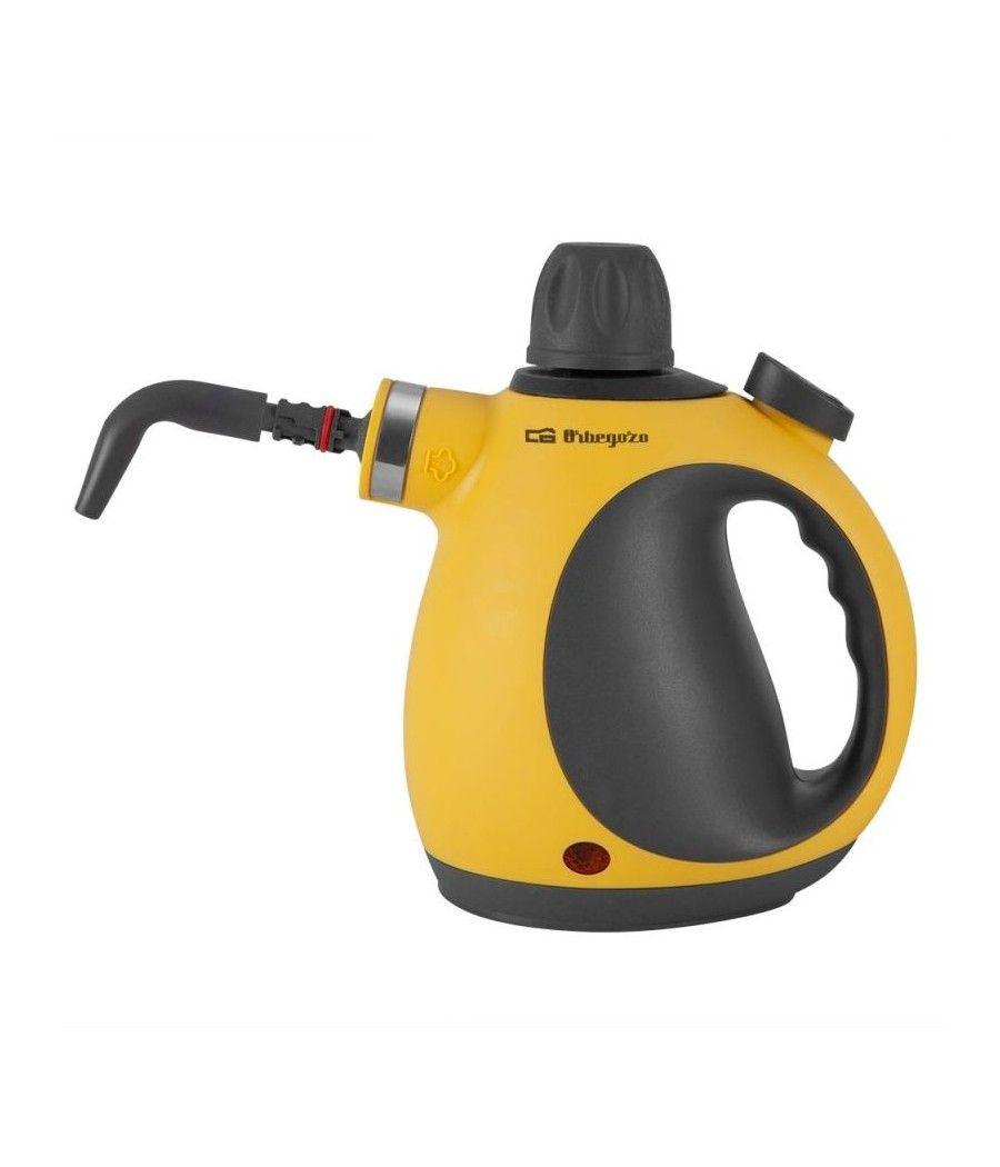 Limpiador de vapor orbegozo vaporetino lv3580/ 1050w/ depósito 350ml