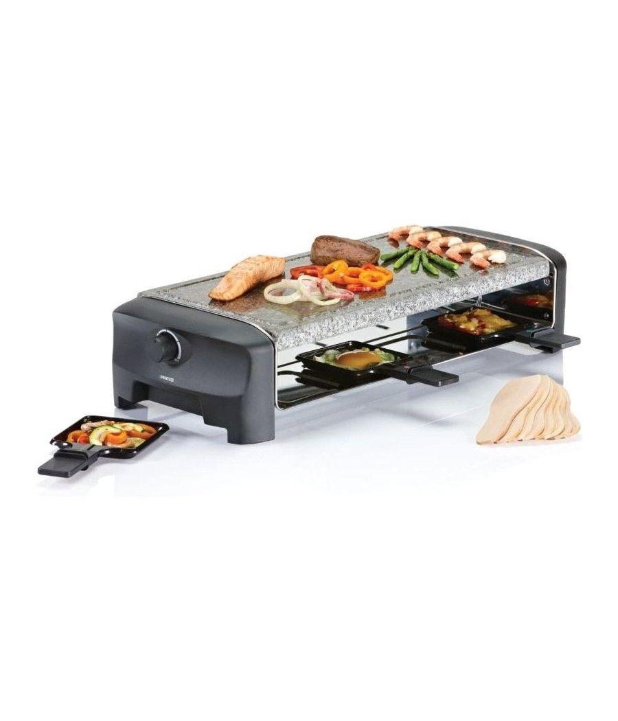 Parrilla princess stone & raclette party 162830/ 1300w/ tamaño 45*21cm