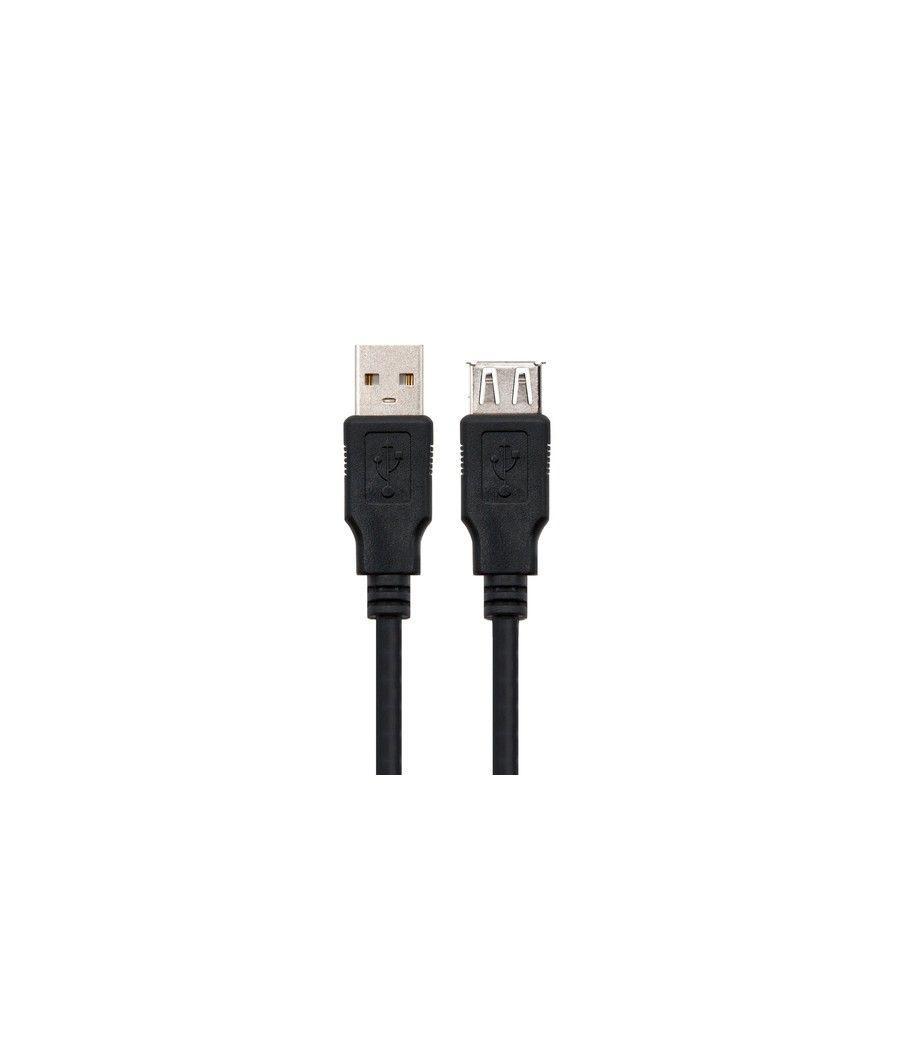 Nanocable CABLE USB 2.0, TIPO A/M-A/H, NEGRO, 3.0 M - Imagen 2