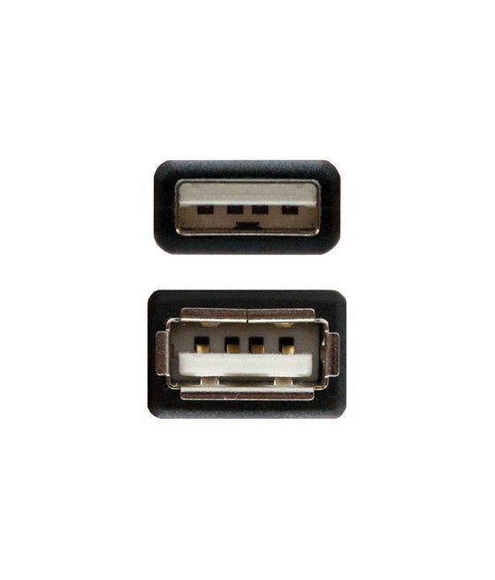 Nanocable CABLE USB 2.0, TIPO A/M-A/H, NEGRO, 3.0 M - Imagen 3