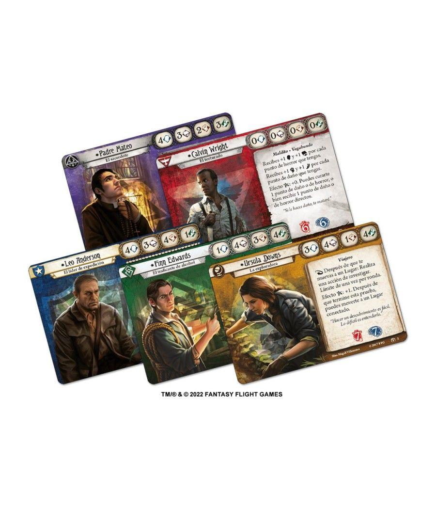 Juego de mesa arkham horror lcg: la era olvidada expansion investigadores edad recomendada 14 años