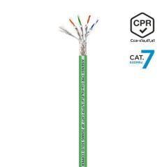 Bobina de cable rj45 sftp awg23 lszh cpr cca aisens a146-0667 cat.7/ 305m/ verde