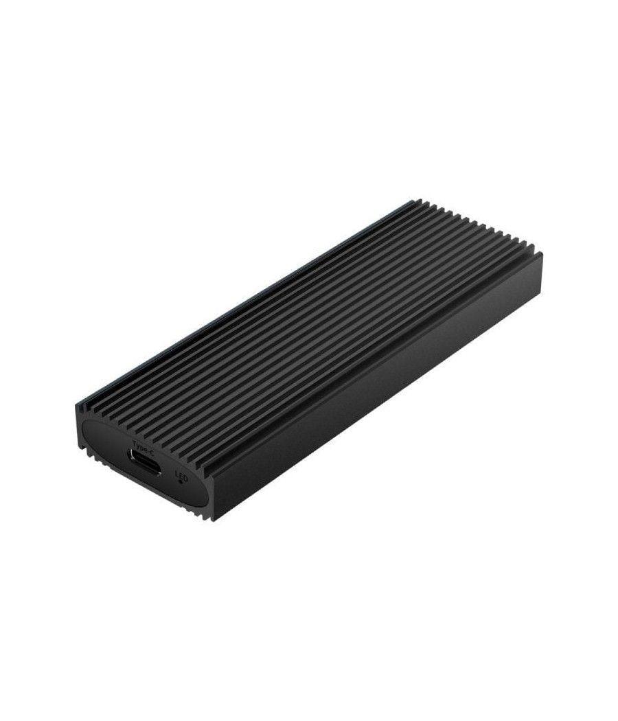 Caja externa para disco ssd m.2 nvme aisens asm2-022b/ usb 3.2/ sin tornillos