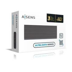 Caja externa para disco ssd m.2 nvme aisens asm2-023gr/ usb 3.2/ sin tornillos