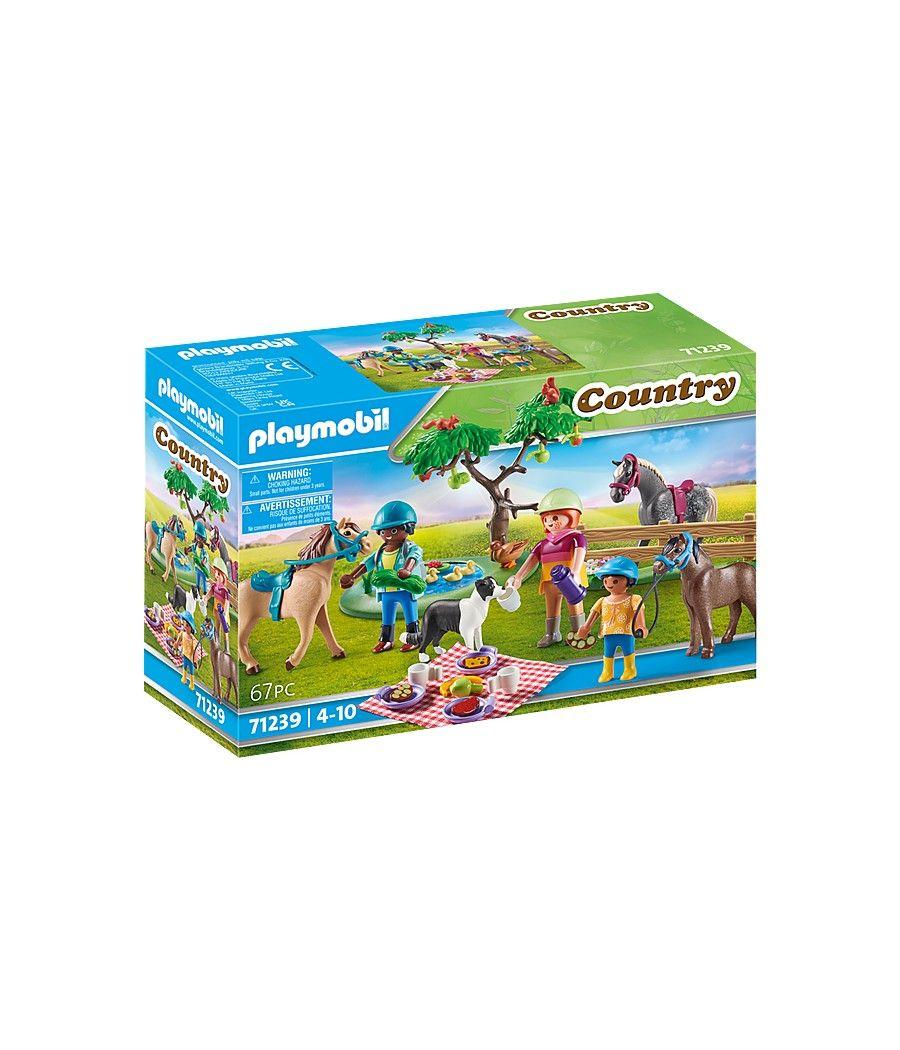 Playmobil country - excursion picnic con caballos