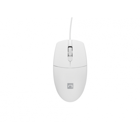 Raton natec ruff 2 1000dpi optico blanco
