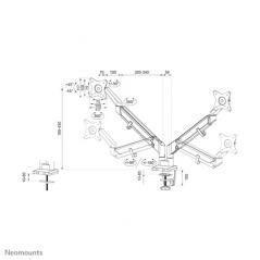 Neomounts by Newstar soporte de escritorio