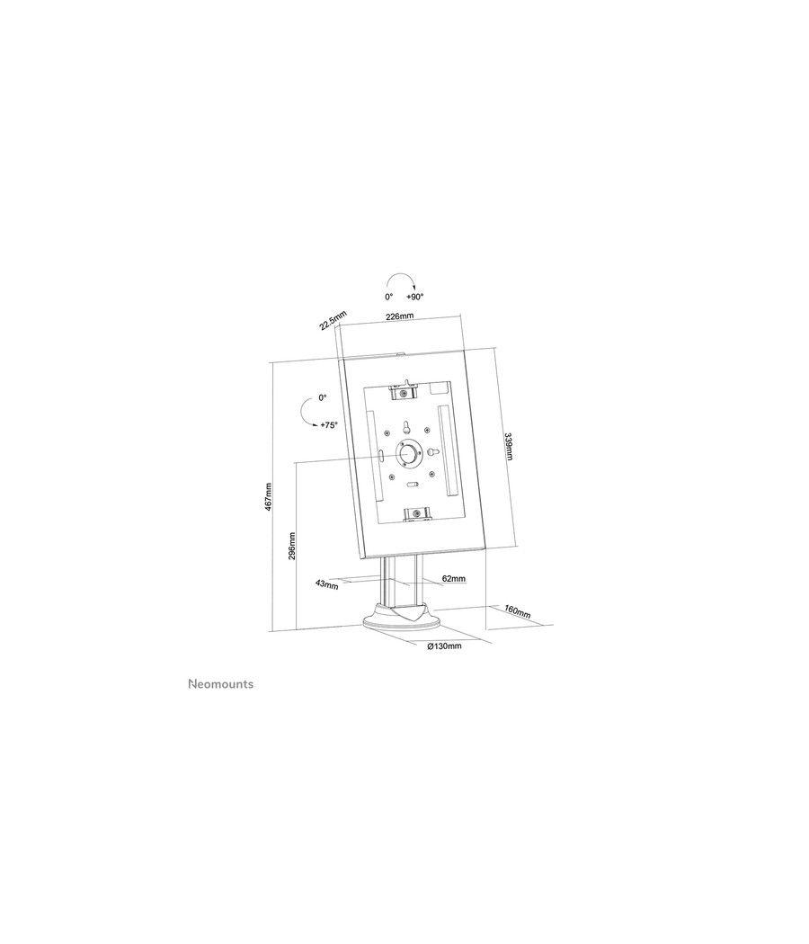 Neomounts by Newstar Soporte de tabletas para mostrador