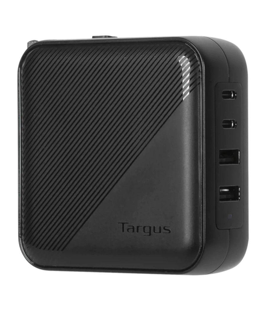 Cargador adaptador targus gan charger 100w 2 x usb 2.0 2 x usb tipo c