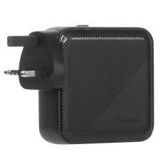 Cargador adaptador targus gan charger 100w 2 x usb 2.0 2 x usb tipo c