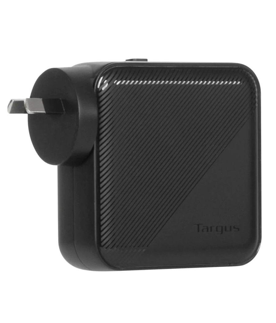 Cargador adaptador targus gan charger 100w 2 x usb 2.0 2 x usb tipo c