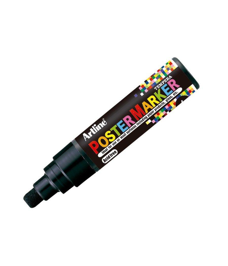 Rotulador artline poster marker epp-6-neg punta redonda 6 mm color negro