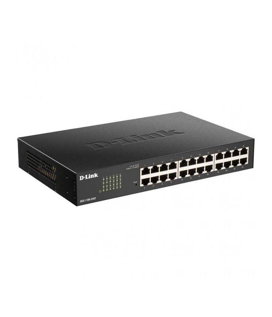 Switch gestionable d-link dgs-1100-24pv2 24 puertos/ rj-45 gigabit 10/100/1000 poe