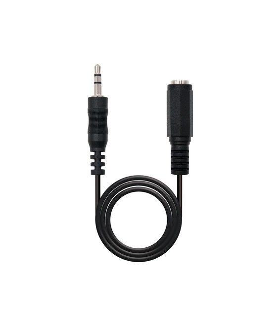 Nanocable 10.24.0205 cable de audio 5 m 3,5mm Negro - Imagen 1