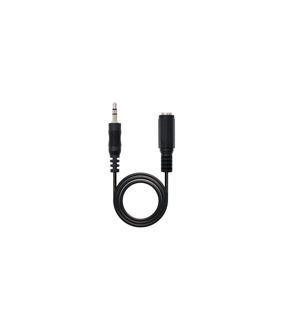 Nanocable 10.24.0205 cable de audio 5 m 3,5mm Negro - Imagen 1