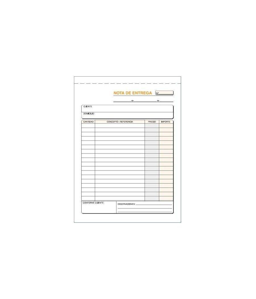 Talonario entregas cuarto natural