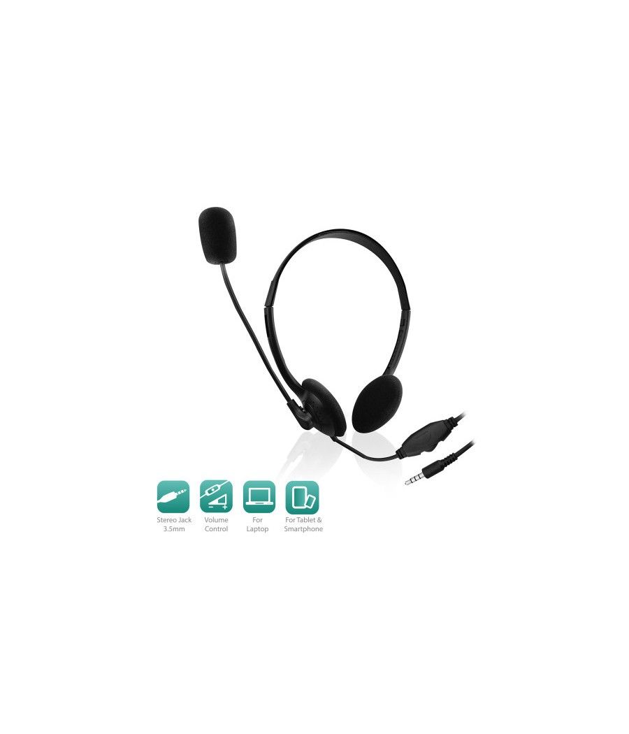 Ewent ew3567 auricular y casco auriculares diadema negro