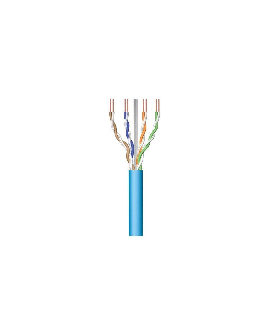 Ewent im1223 cable de red azul 100 m cat6a u/utp (utp)