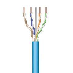 Ewent im1222 cable de red azul 50 m cat6a u/utp (utp)