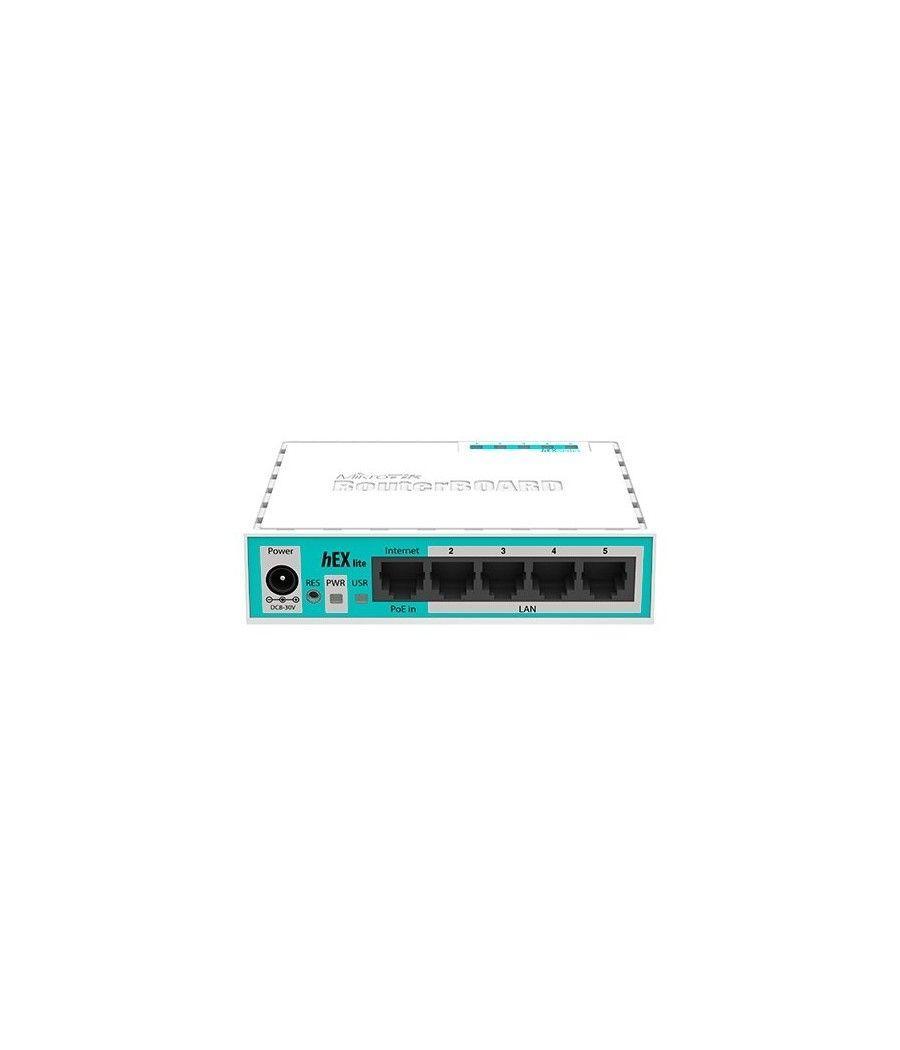 Hub switch 5ptos mikrotik hex lite