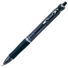 Pilot boligrafo acroball medio negro pack 10 unidades