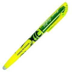 Pilot boligrafo borrable frixion light amarillo pack 12 unidades