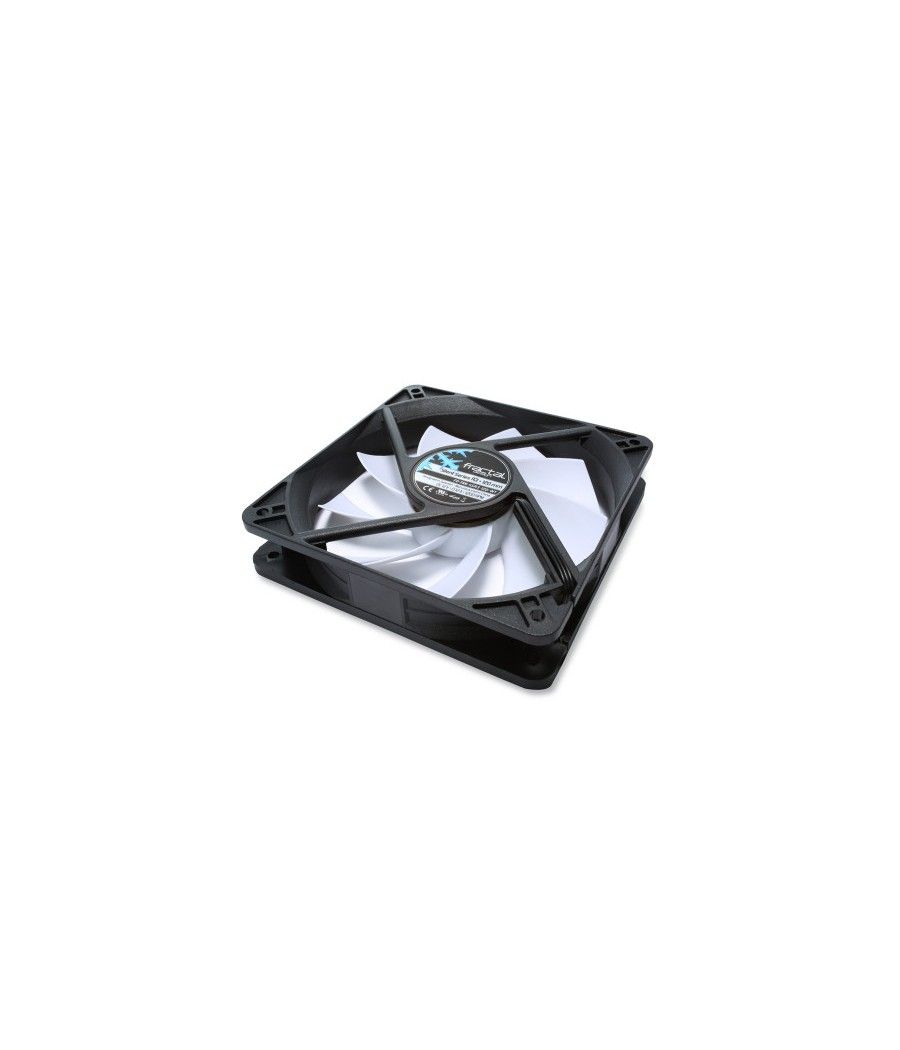 Fractal design silent series r3 120 mm carcasa del ordenador ventilador 12 cm negro, blanco
