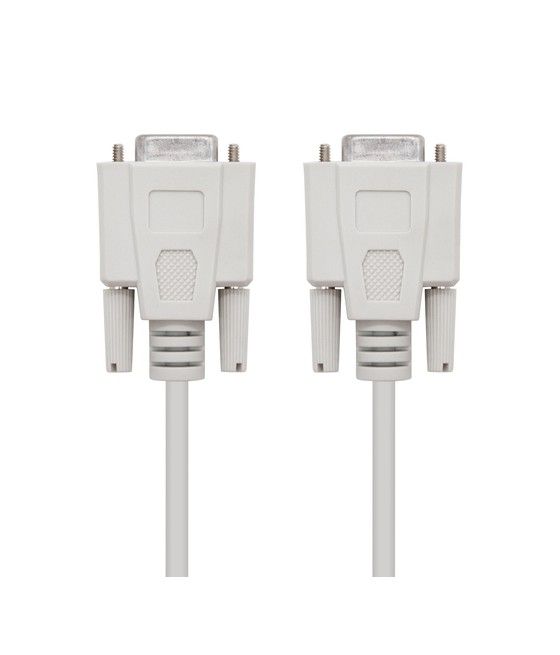 Nanocable - cable serie rs232 db9/h - db9/h 1,8m
