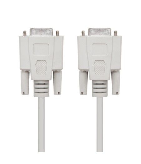 Nanocable - cable serie rs232 db9/h - db9/h 1,8m