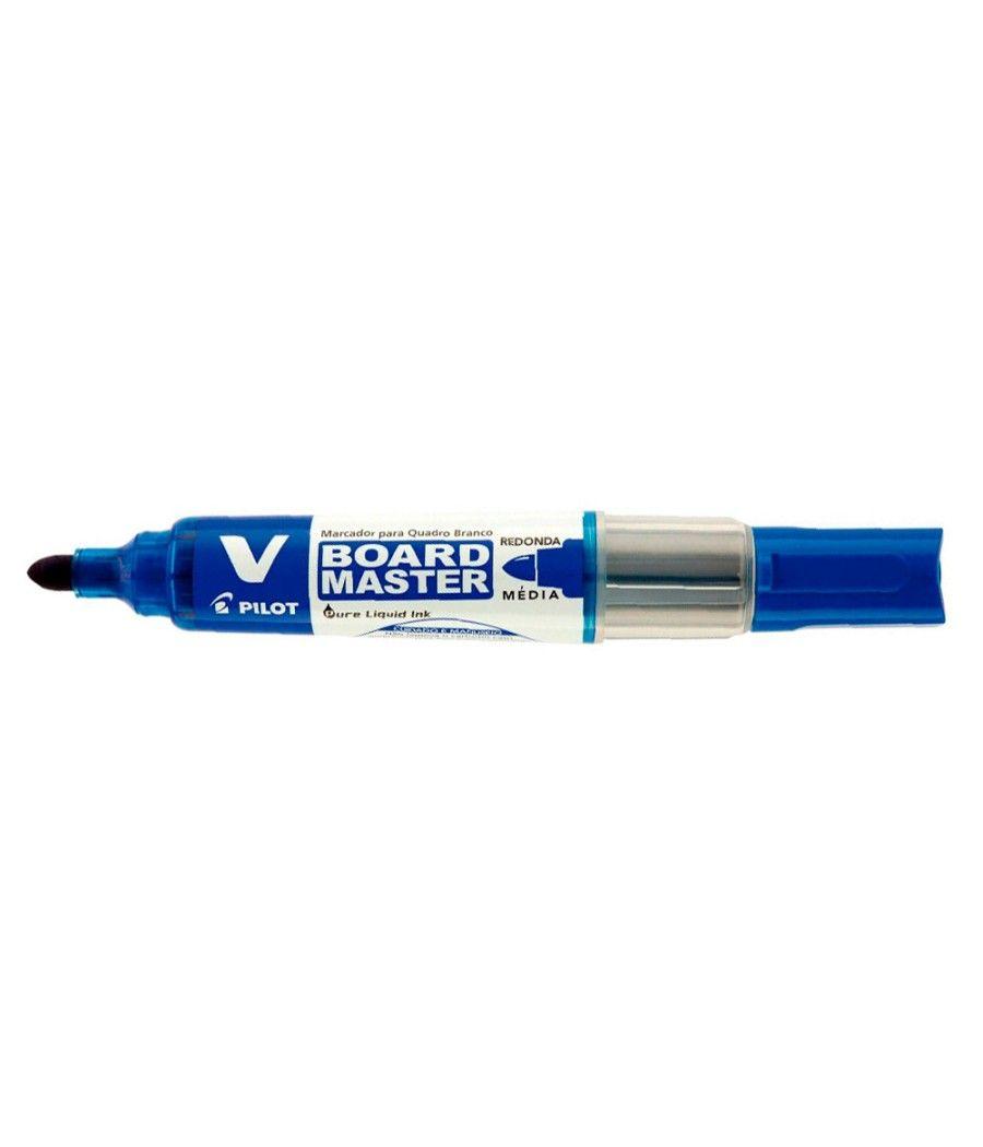 Rotulador pilot v board master para pizarra blanca azul tinta líquida trazo 2,3mm pack 10 unidades