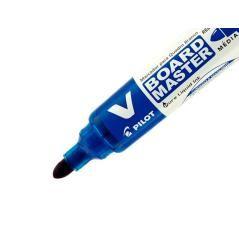 Rotulador pilot v board master para pizarra blanca azul tinta líquida trazo 2,3mm pack 10 unidades