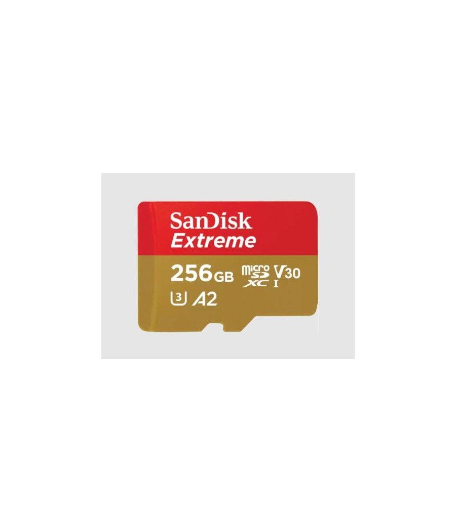 Sandisk extreme 256 gb microsdxc uhs-i clase 3