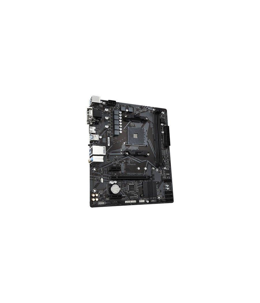 Placa base gigabyte a520m s2h am4 m - atx - 2 x ddr4 - 4 x usb 3.2 - 2 x usb 2.0 - 1 x hdmi - 1 x dvi - d - 1 x ps - 2 - 1x rj45