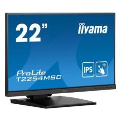 Iiyama prolite t2254msc-b1ag pantalla para pc 54,6 cm (21.5") 1920 x 1080 pixeles full hd led pantalla táctil negro