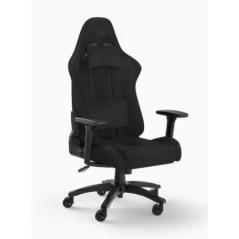 Silla corsair gaming tc100 relaxed leatherette fabric negra cf-9010051-ww