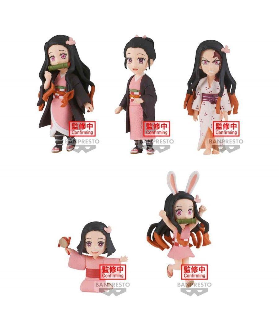 Figura banpresto demon slayer kimetsu no yaiba world collectable nezuko kamado collection unidad aleatoria