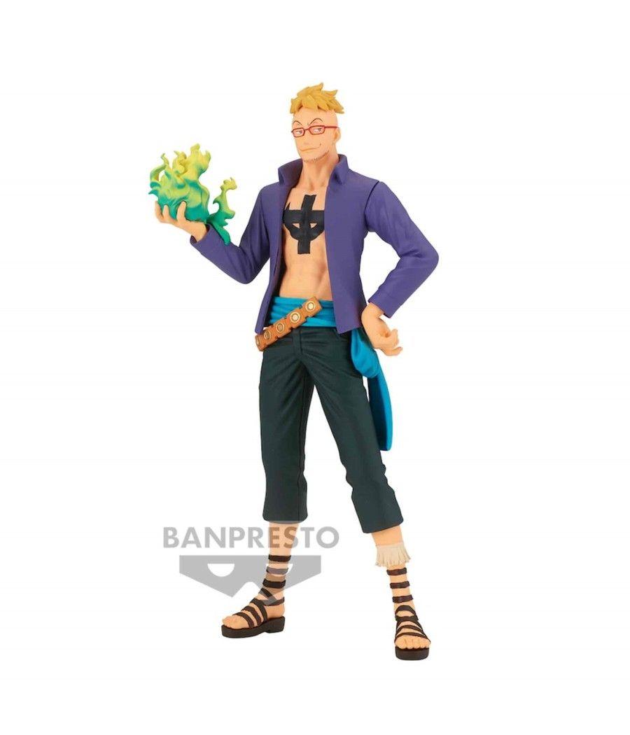 Figura banpresto one piece dxf the grandline men wanokuni vol 21 marco