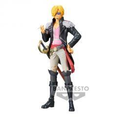 Figura banpresto one piece dxf the grandline men red sanji vol. 4