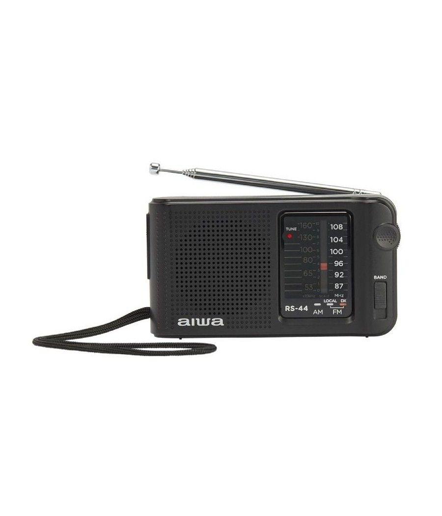 Radio portátil aiwa rs-44/ negra